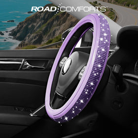 Road Comforts close-up rhinestones and stitching adding decorative sparkle