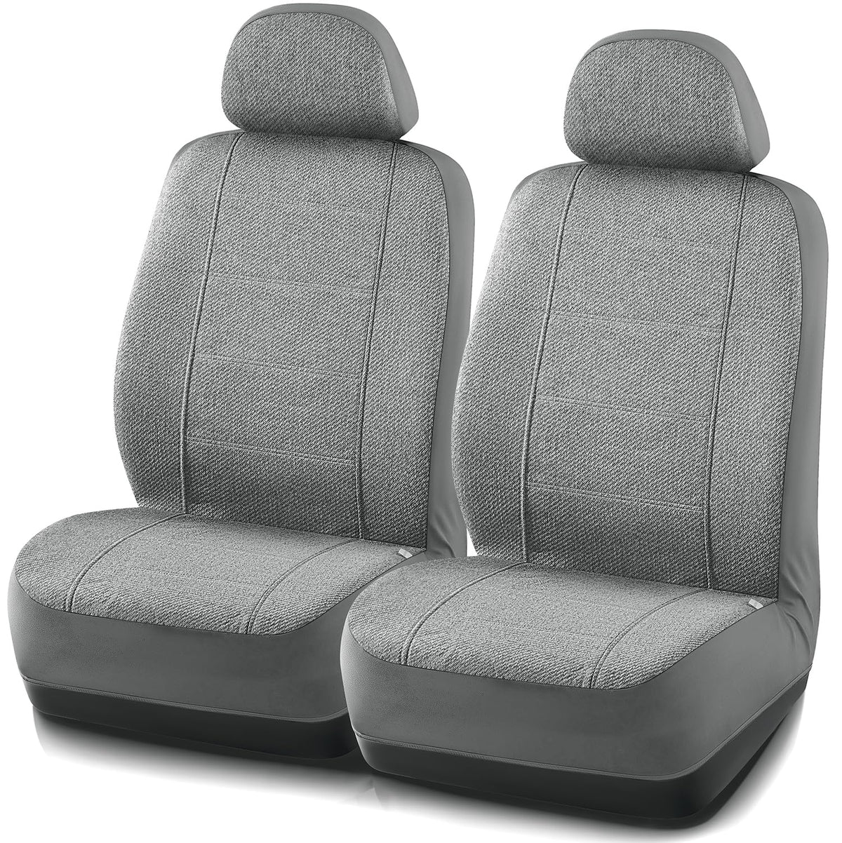Road Comforts fabric close-up highlighting breathable flax texture and durability