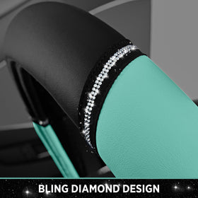Road Comforts cover installed on steering wheel showing improved grip and protected surface