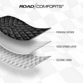 Road Comforts label and inner rubber ring highlighting anti-slip protection