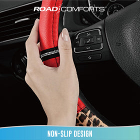 Road Comforts lifestyle view on dashboard enhancing interior style and comfort