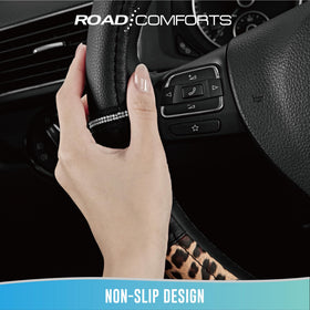 Road Comforts lifestyle view in car interior adding style and comfort