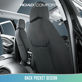 Road Comforts mesh panel detail improving seat ventilation