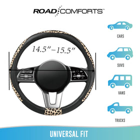 Road Comforts packaging flat lay showing product ready-to-install and travel-friendly