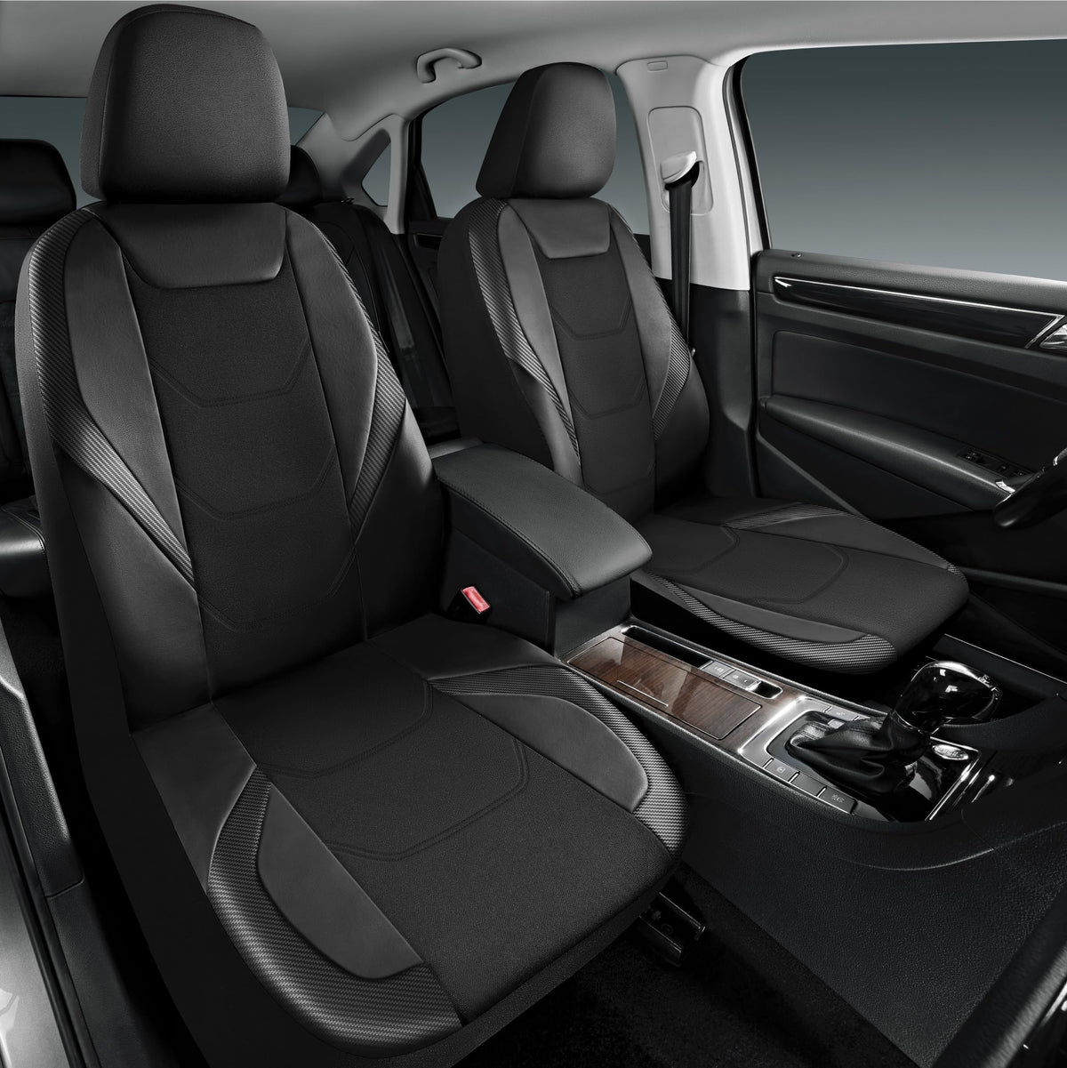 Road Comforts rear seat covers protecting bench and backrests