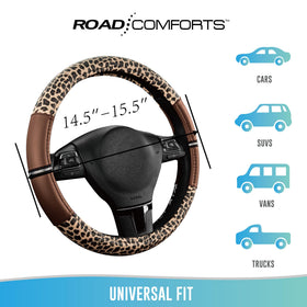 Road Comforts next to ruler for size comparison, confirms 14.5–15 inch fit