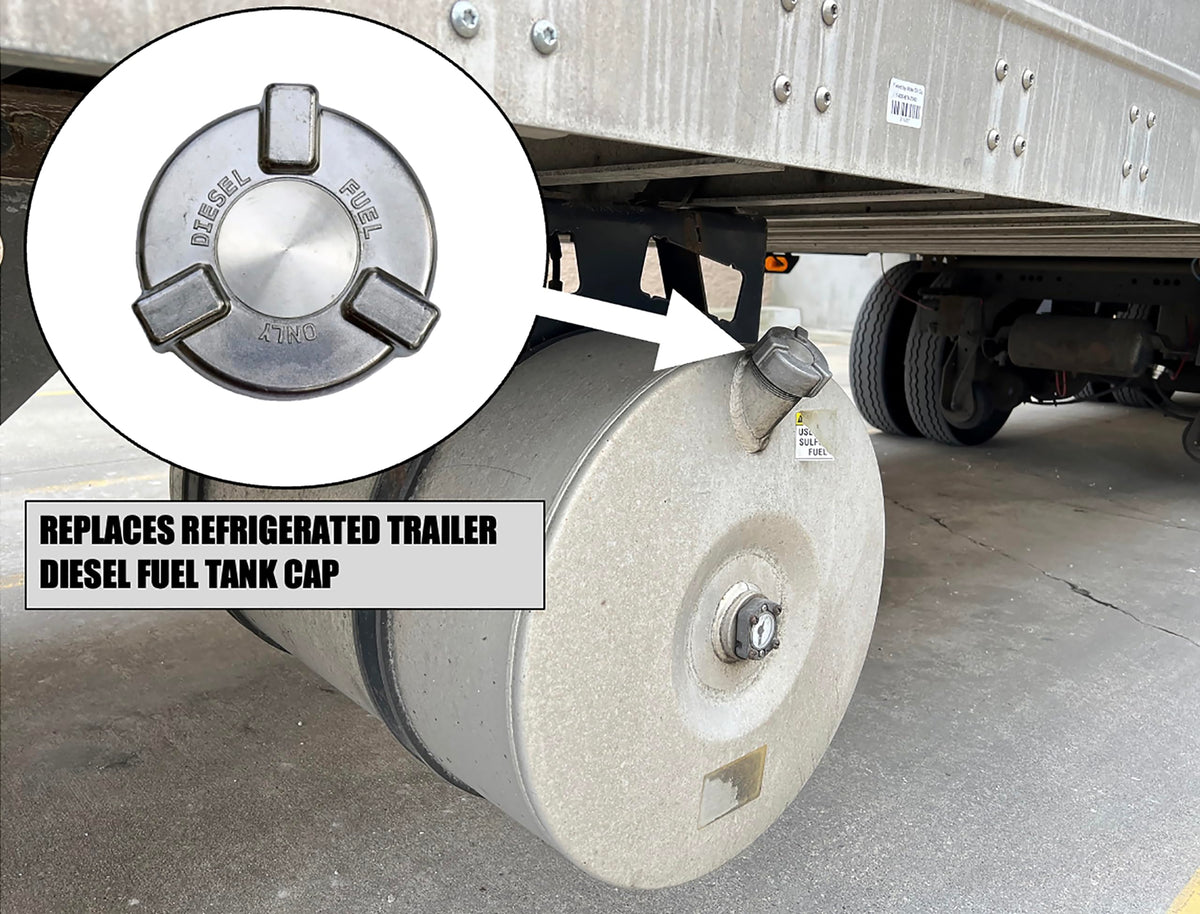 ROAD SUPERIOR TRUCK PARTS mounted on refrigerated trailer demonstrating real-world use