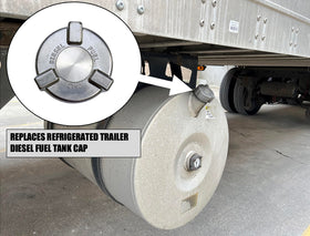 ROAD SUPERIOR TRUCK PARTS mounted on refrigerated trailer demonstrating real-world use