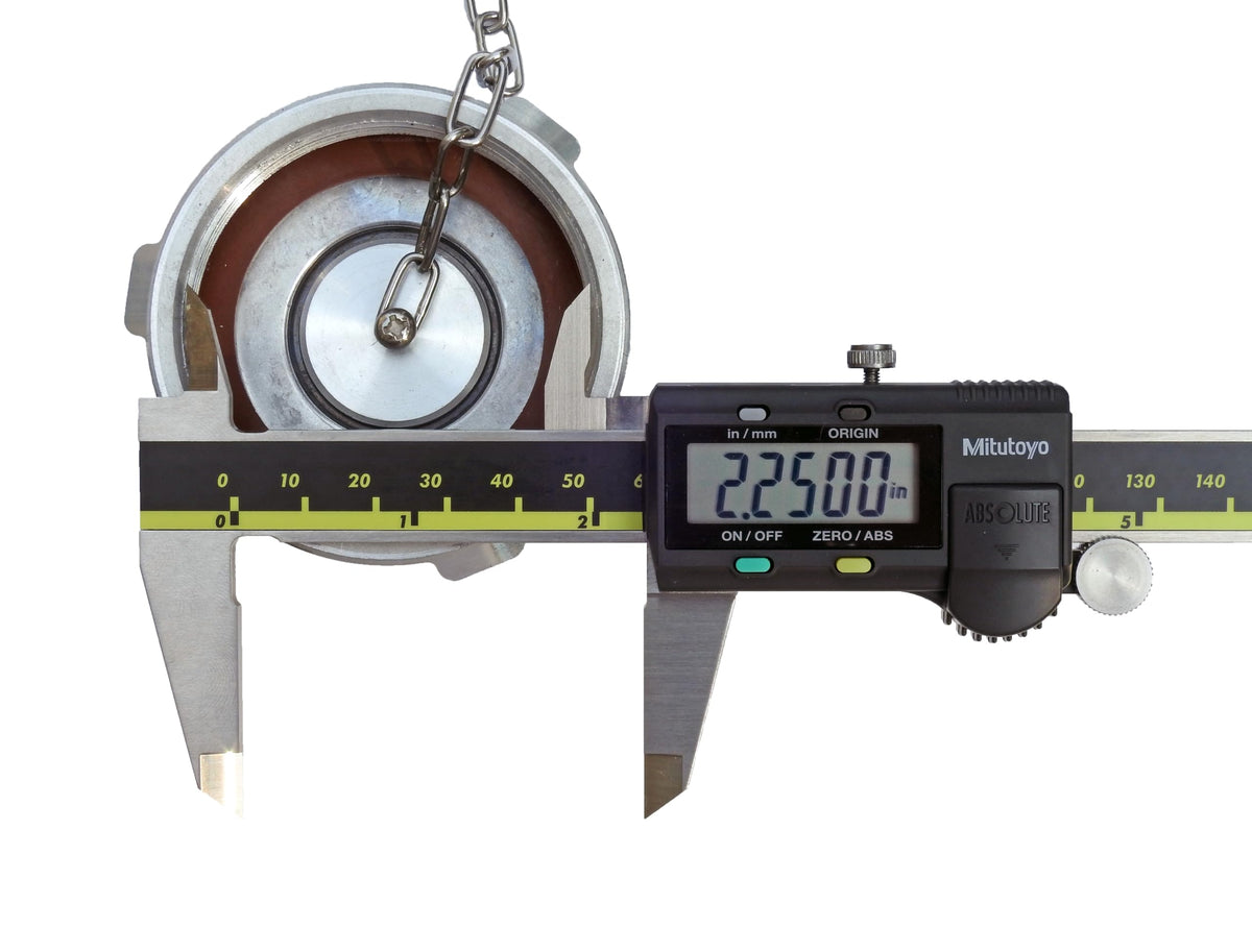 ROAD SUPERIOR TRUCK PARTS side profile with dimensions to verify 2 1/4 inch compatibility