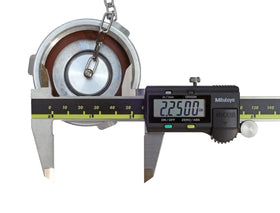 ROAD SUPERIOR TRUCK PARTS side profile with dimensions to verify 2 1/4 inch compatibility