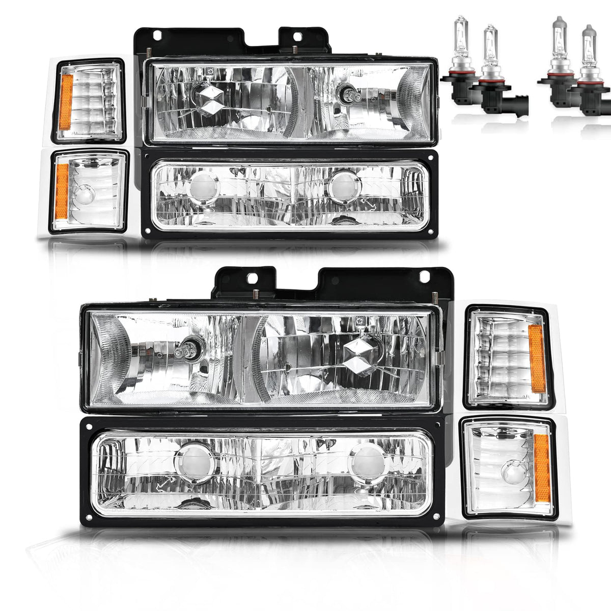 ROADEAL front assembly showing OEM fitment and improved visibility
