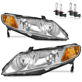 ROADEAL front assembly showing exact OEM-style fit and improved visibility