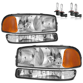 ROADEAL front assembly view showing full headlight and clear lens for improved night vision