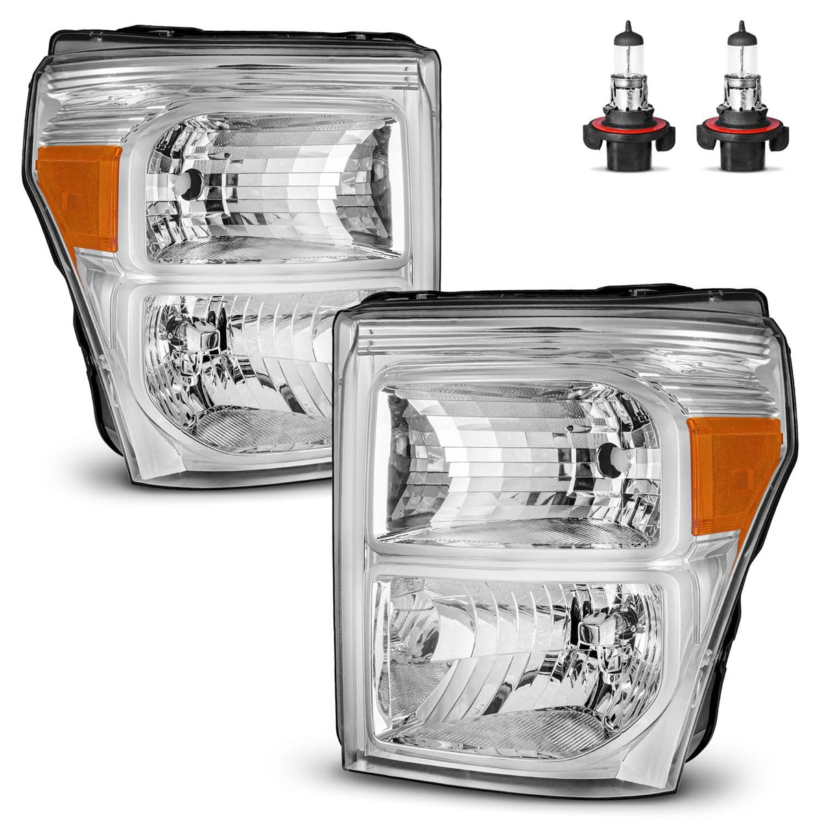 ROADEAL front assembly view showing full-face lens and improved road illumination