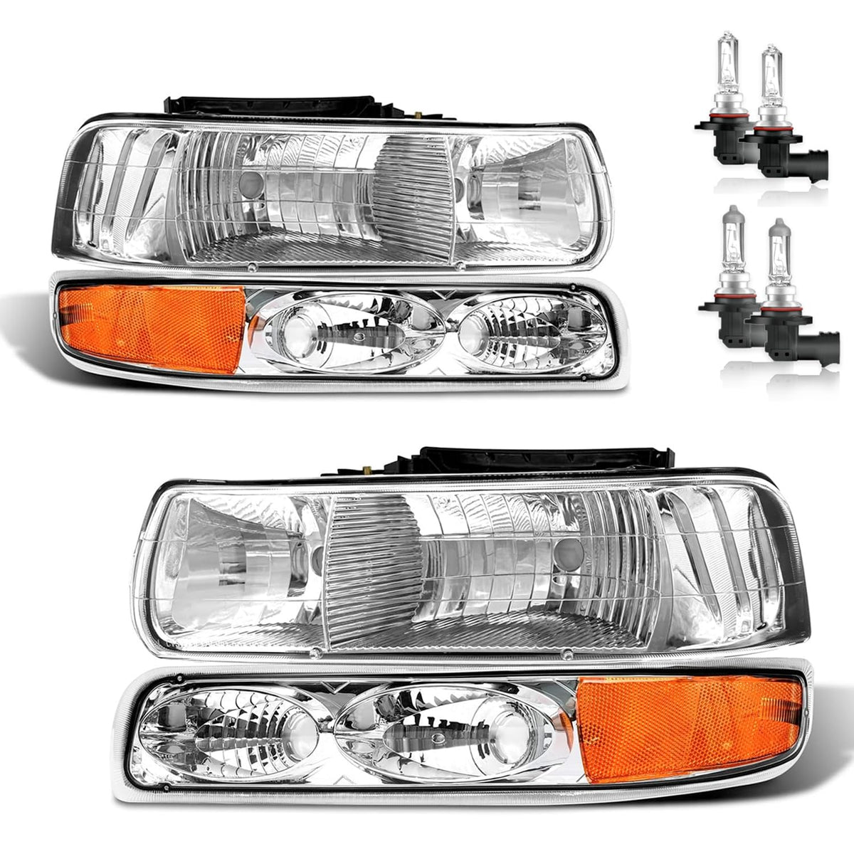 ROADEAL front assembly view showing fitment and clear lens benefit