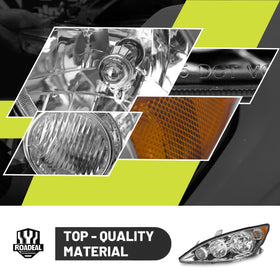 ROADEAL installed on 2005 Camry showing accurate beam pattern and factory look