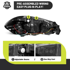 ROADEAL installed on Chevy Impala illustrating perfect OEM alignment