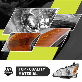 ROADEAL night beam demonstrating brighter road illumination and improved safety