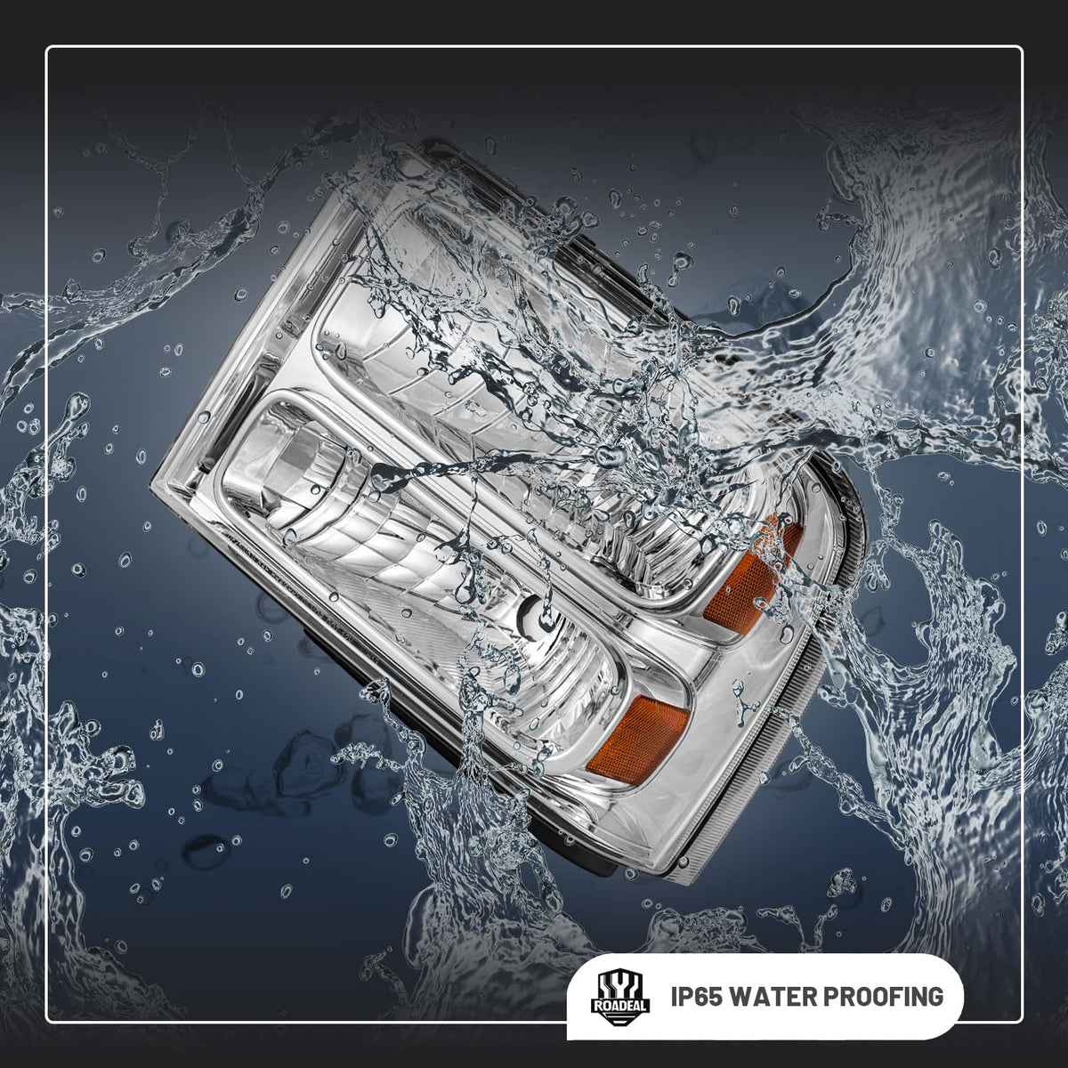 ROADEAL housing seal demonstrating IP65 waterproof protection
