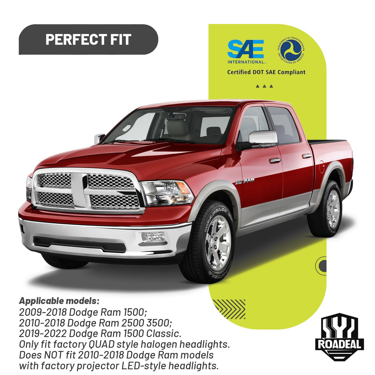 ROADEAL side profile highlighting mounting points for straightforward installation