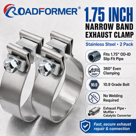 ROADFORMER close-up of stainless band highlighting corrosion resistance