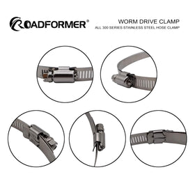 ROADFORMER band edge and stainless finish detail, corrosion-resistance benefit