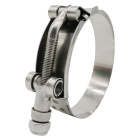 ROADFORMER clamp installed on hose illustrating straightforward installation