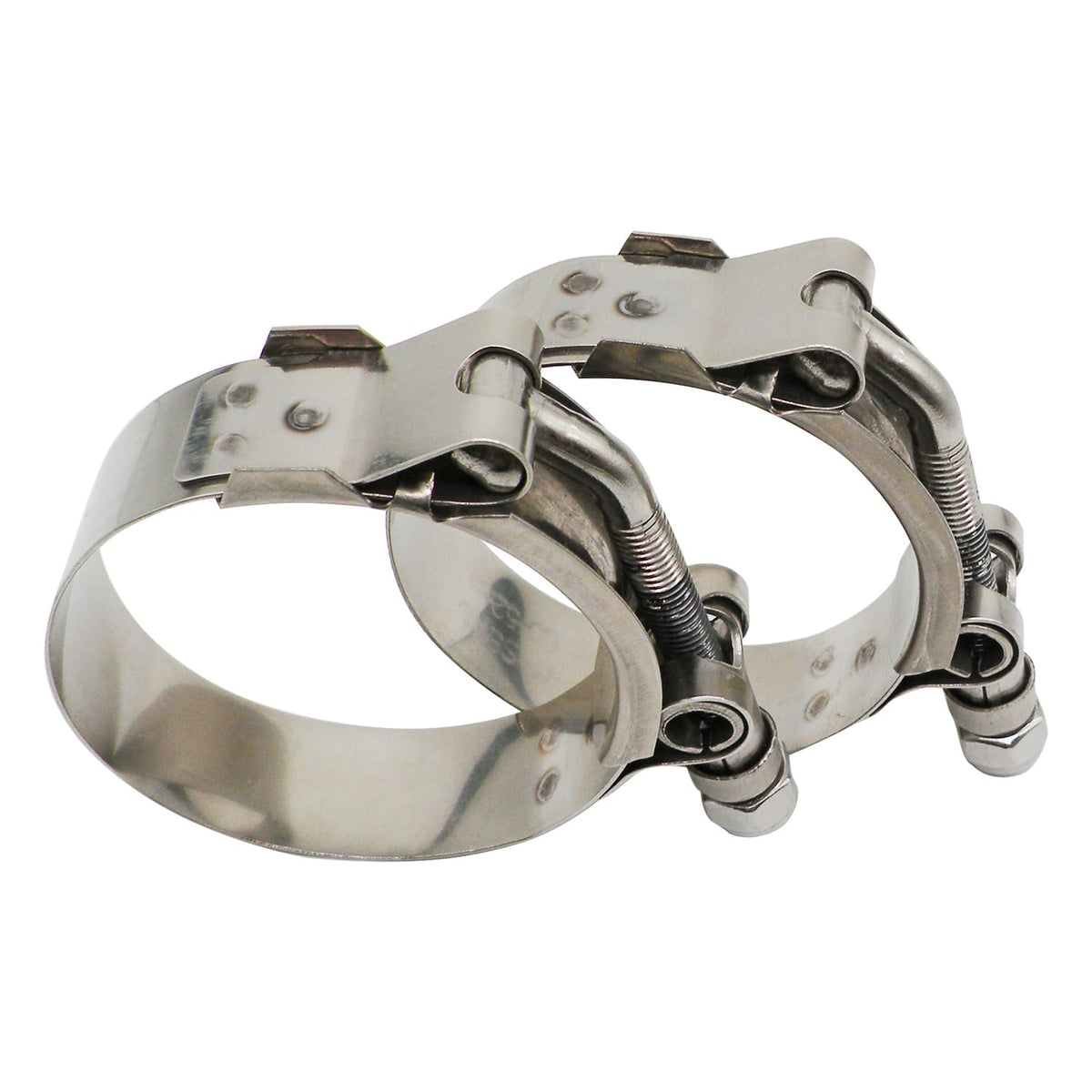 ROADFORMER close-up of 304 stainless band and floating bridge for even seal