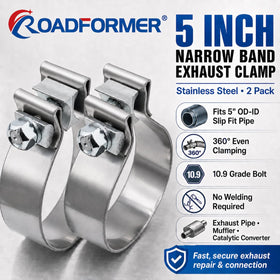 ROADFORMER closeup of stainless band texture illustrating corrosion resistance