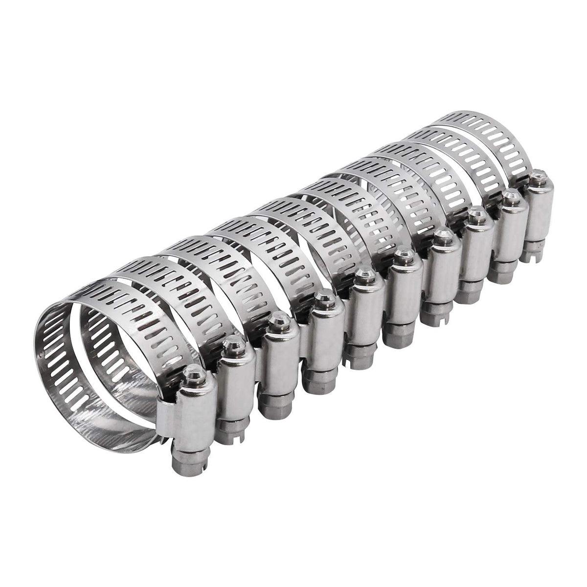 ROADFORMER front packaging showing ten stainless steel clamps and brand reliability