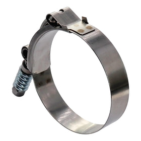 ROADFORMER clamp installed on silicone hose showing secure, leak-resistant connection