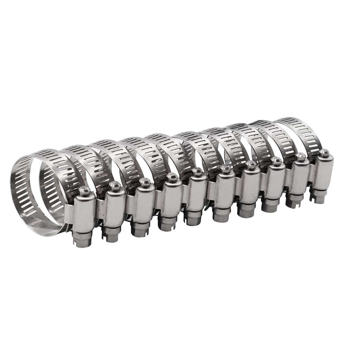 ROADFORMER clamp used on marine hose showing saltwater durability and longevity