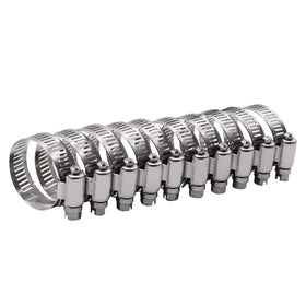ROADFORMER clamp used on marine hose showing saltwater durability and longevity