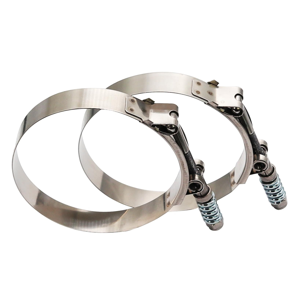 ROADFORMER clamp beside ruler showing 108–116mm fit verification benefit