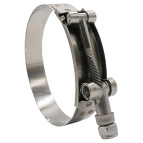 ROADFORMER clamp next to ruler demonstrating 108mm–116mm working range for fit checking