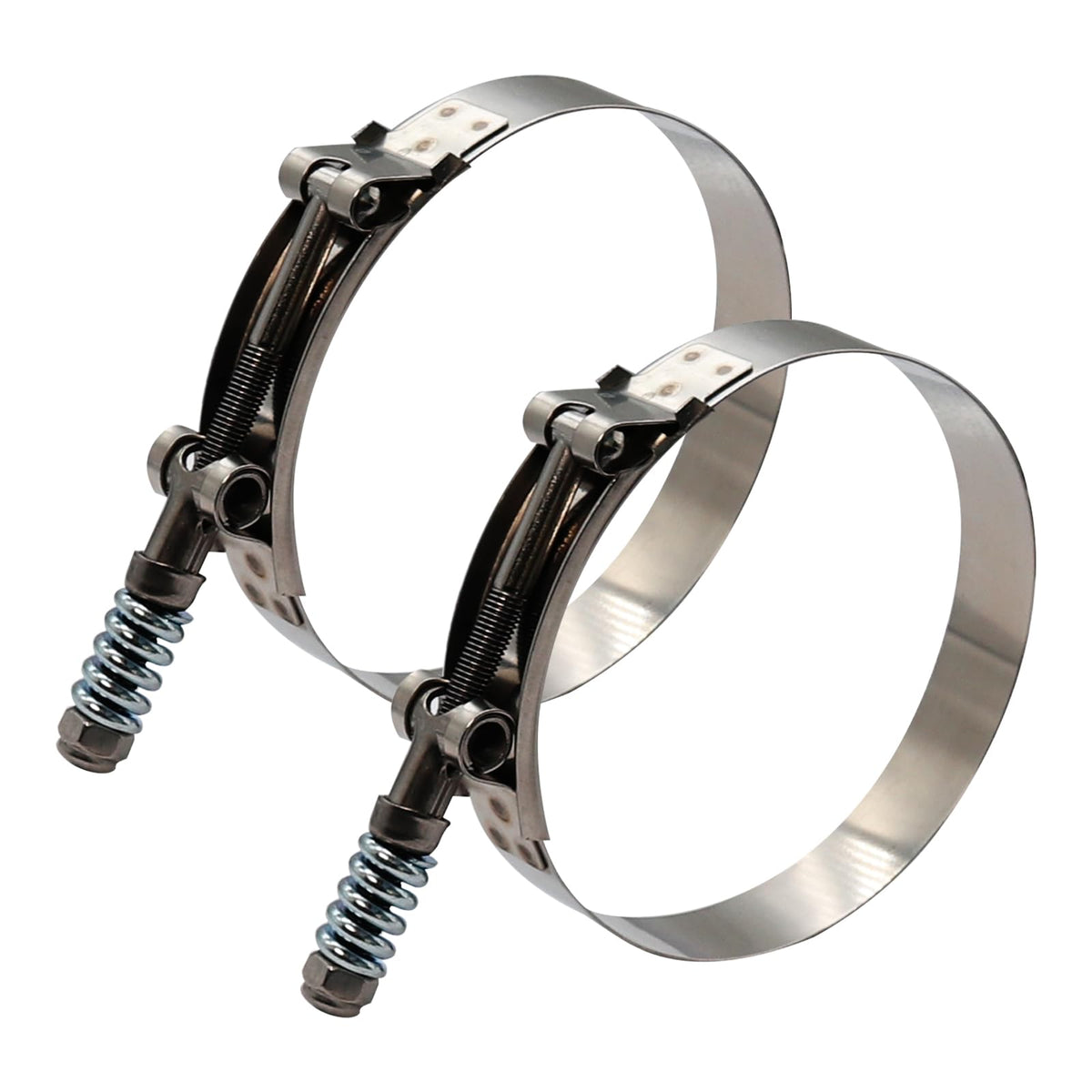 ROADFORMER view of zinc-plated spring and T-bolt showing constant tension benefit