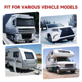 ROADGIVE hitch next to ruler for scale showing size and easy vehicle compatibility