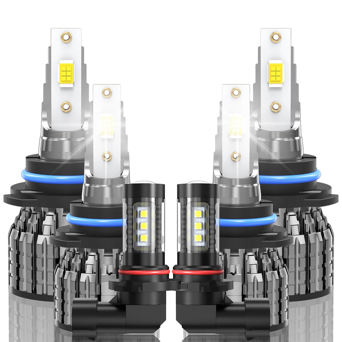 ROADLIT front pack of six bulbs showing complete replacement set and convenience