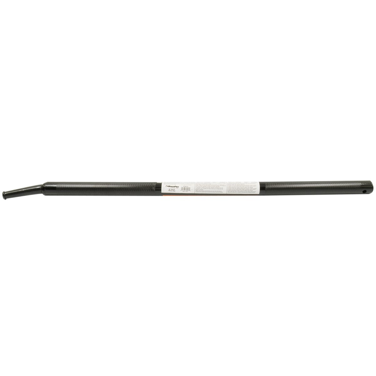 RoadPro RPWB-2H close-up of carbon steel nose and knurled handle for secure grip