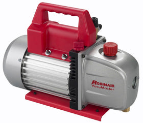 robinair 15500 front view showing compact pump design and durable housing benefits portability