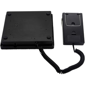 Robinair platform detail showing textured surface for secure cylinder stability