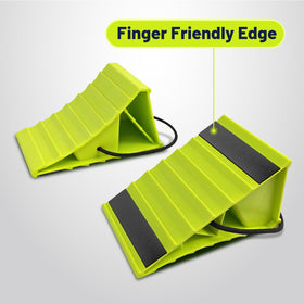 ROBLOCK textured base detail showing grooves for ground traction and slip resistance