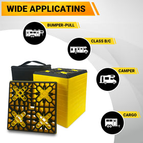 ROBLOCK carrying bag packed for easy transport and tidy storage