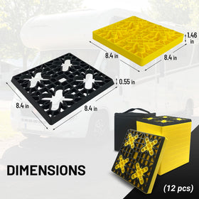 ROBLOCK rubber top close-up providing non-slip grip and protection