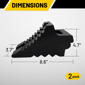 ROBLOCK close-up tread detail with non-slip texture for better tire traction