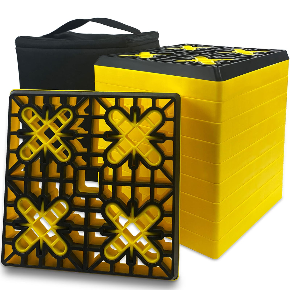 ROBLOCK front packaging showing contents and benefit of organized storage
