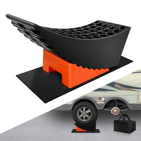 ROBLOck front view of ramp showing profile and benefit of easy lifting