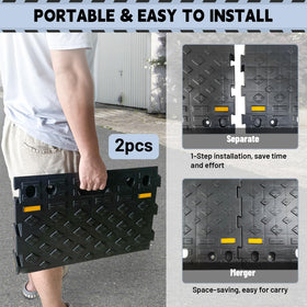 ROBLOCK underside hollow grid that strengthens load distribution