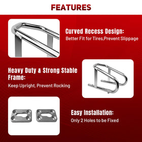 ROBLOCK mounted on trailer bed providing secure transport anchoring
