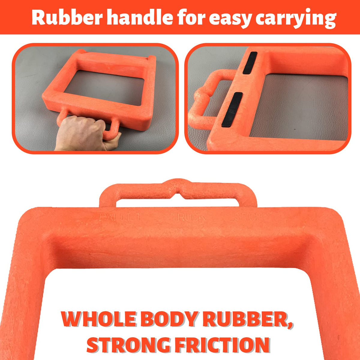ROBLOck close-up of bottom texture improving friction and secure grip